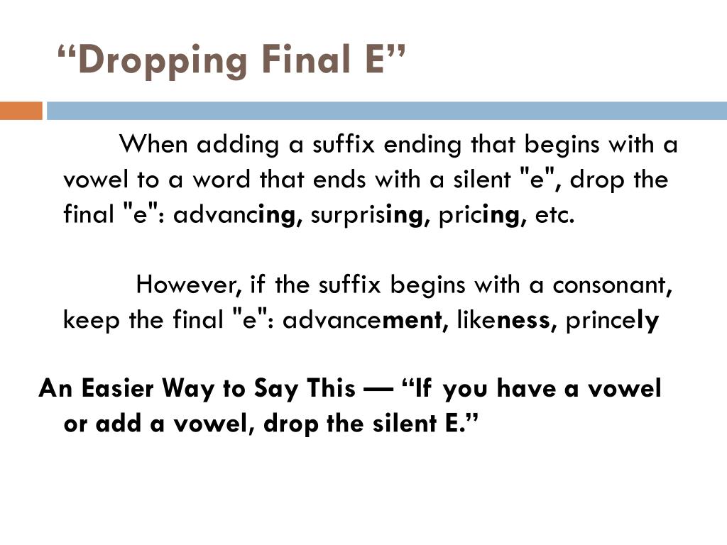 PPT Spelling Rules and Practice PowerPoint Presentation, free