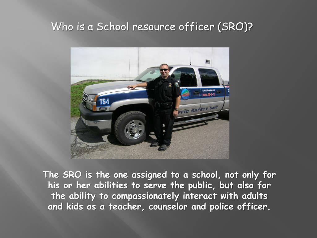 PPT What Are School Resource Officers? PowerPoint Presentation, free