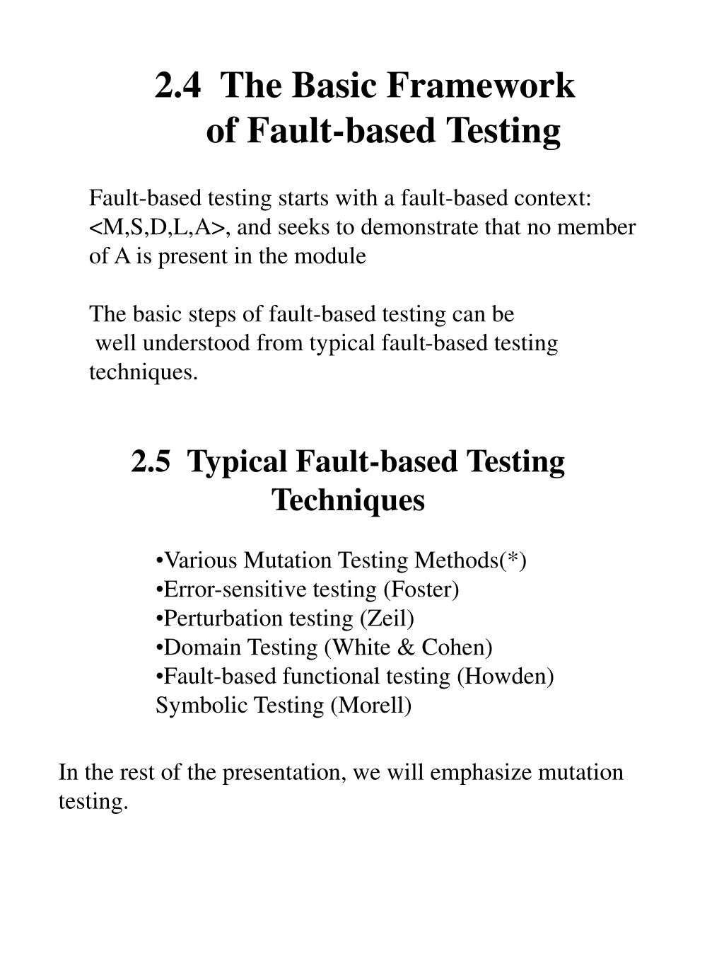PPT What is Mutation Testing ? PowerPoint Presentation, free download