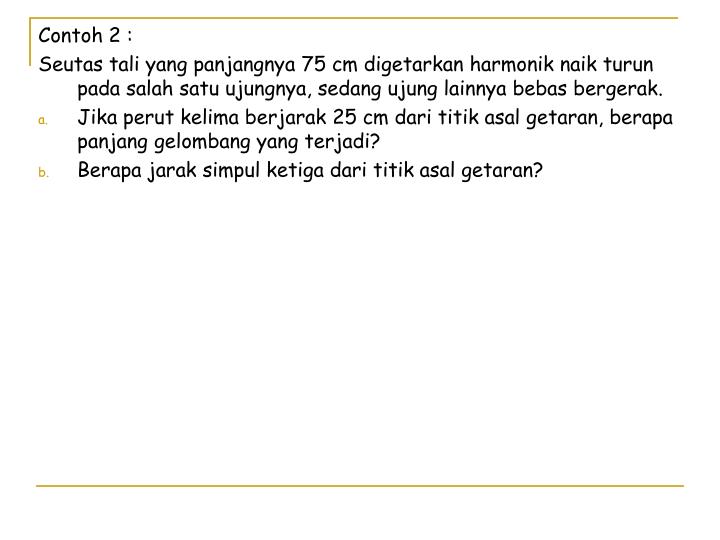 PPT GELOMBANG MEKANIK PowerPoint Presentation ID5795041