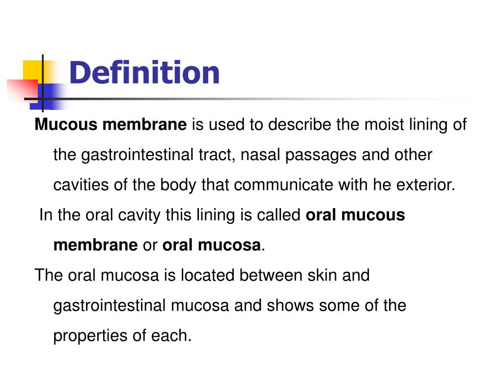 PPT Oral Mucosa PowerPoint Presentation, free download ID5795680