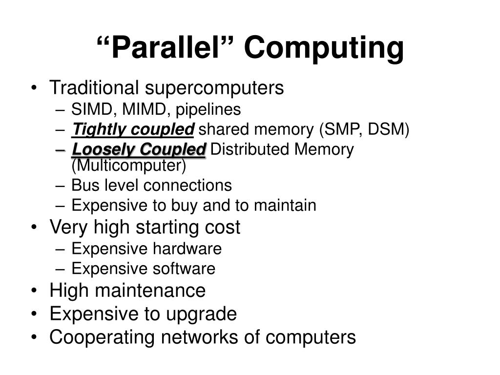 PPT Parallel and Distributed Computing PowerPoint Presentation, free