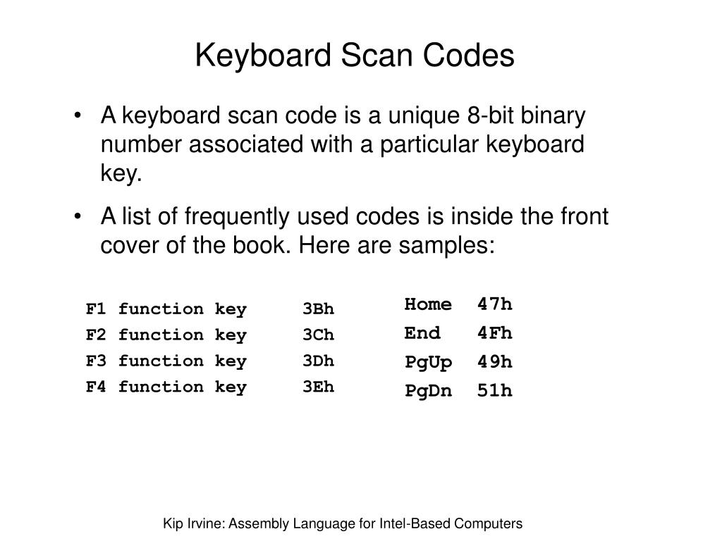 PPT Keyboard Status Byte PowerPoint Presentation, free download ID
