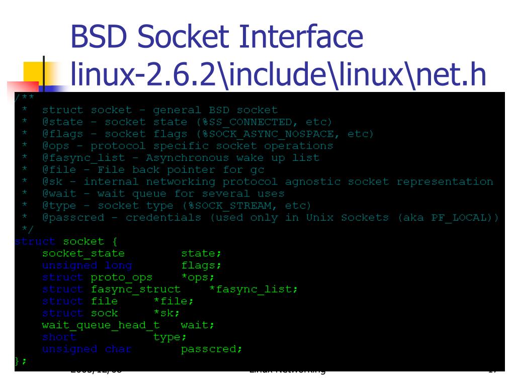 PPT Linux Networking PowerPoint Presentation, free download ID5803792