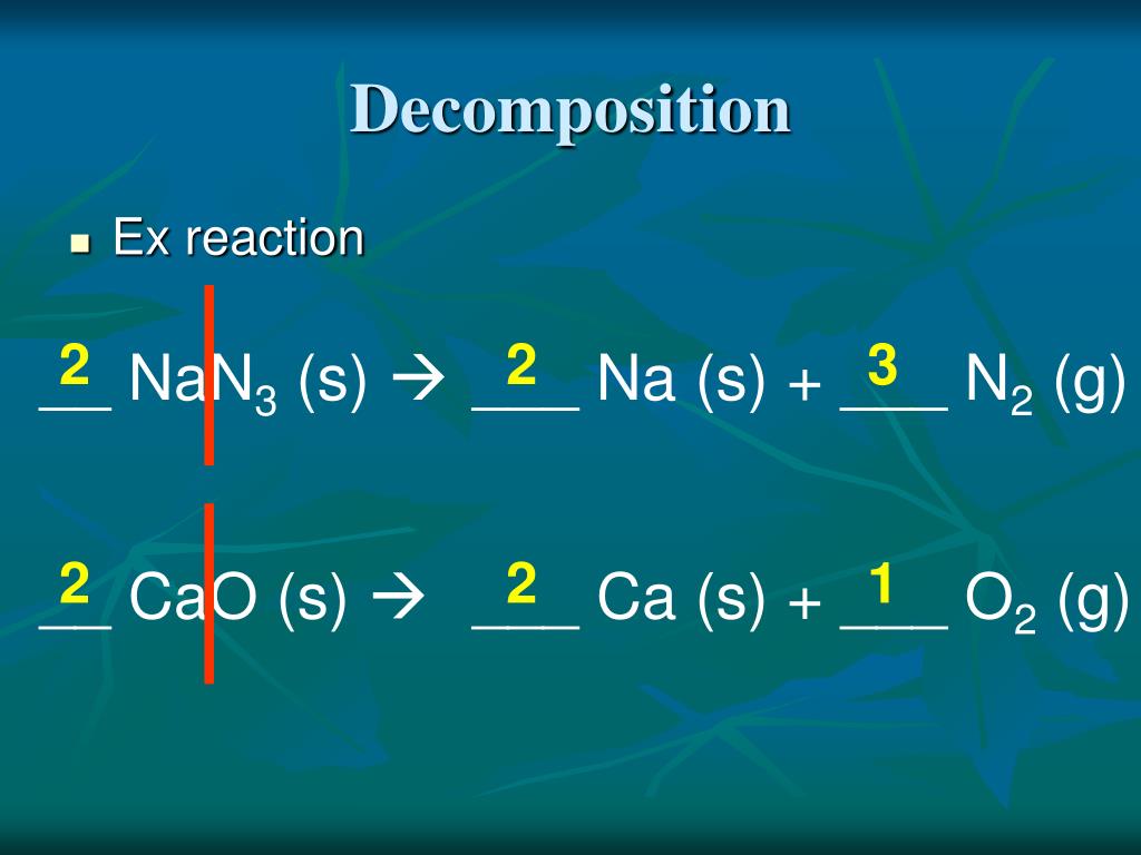 PPT Chapter 10 Chemical Reactions PowerPoint Presentation, free download ID5805598