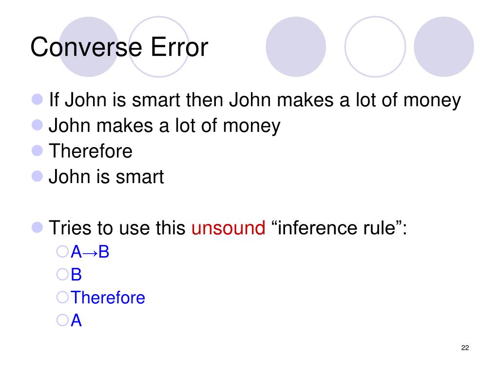 PPT Logical Argument An Example PowerPoint Presentation, free