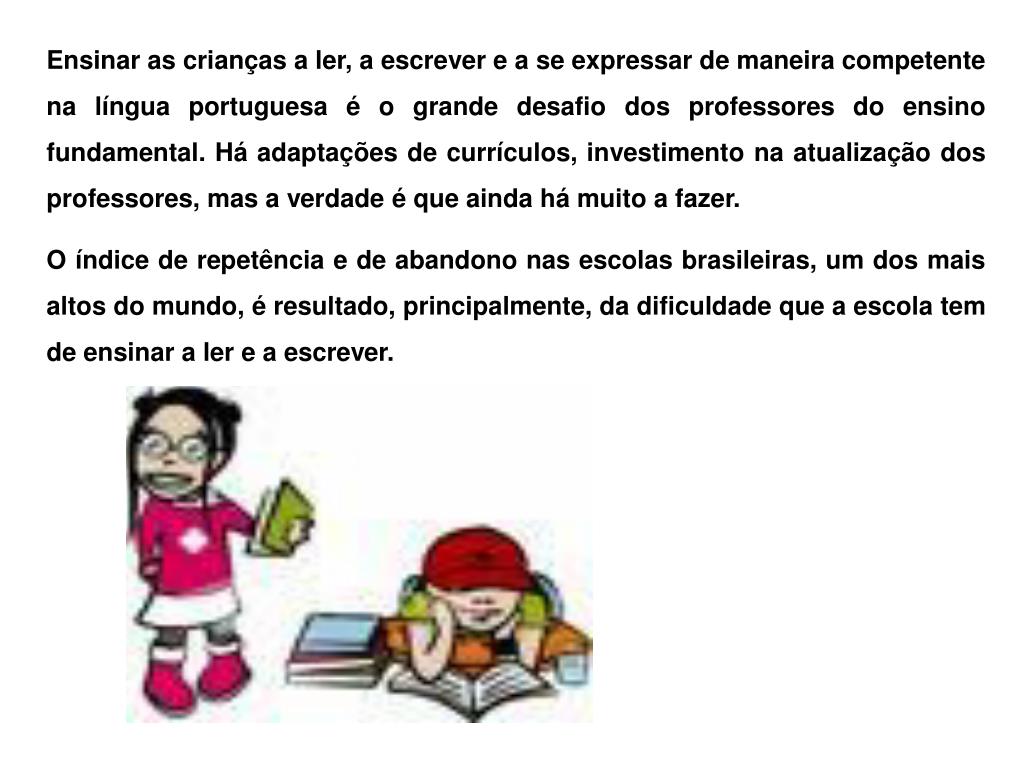 PPT Metodologia do Ensino da Língua Portuguesa. PowerPoint