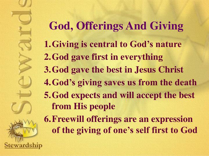PPT AN ADVENTIST THEOLOGY OF OFFERINGS PowerPoint Presentation ID