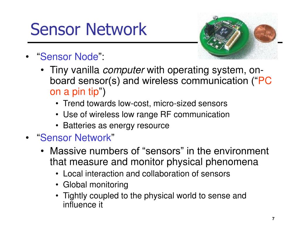 PPT Quick Look at Sensor Networks PowerPoint Presentation, free