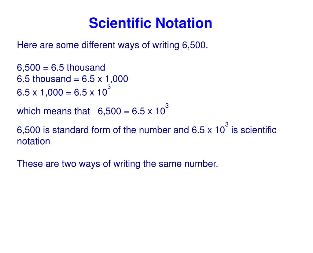 PPT Scientific Notation 8th Grade PowerPoint Presentation, free