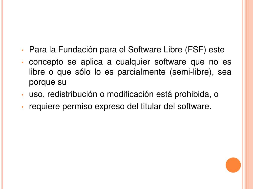 PPT El software propietario (también llamado privativo, de PowerPoint