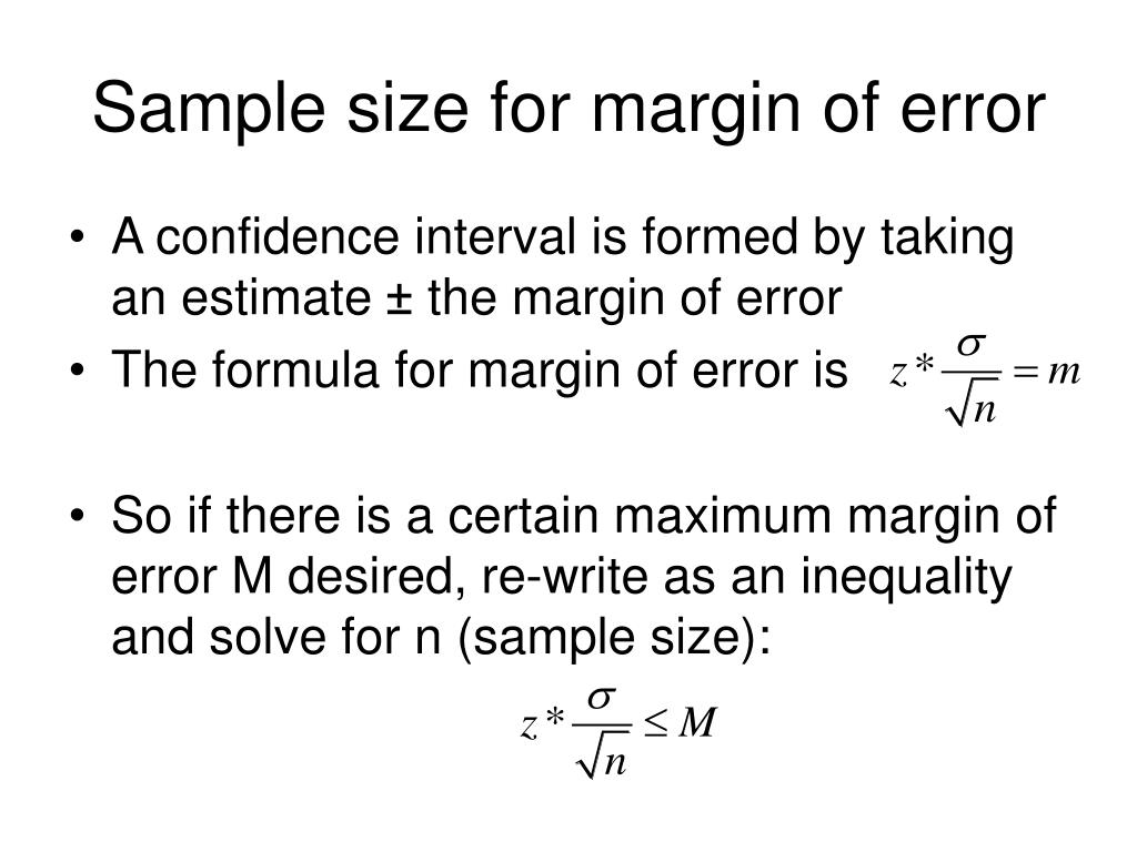 PPT Choosing Sample Size PowerPoint Presentation, free download ID5811310