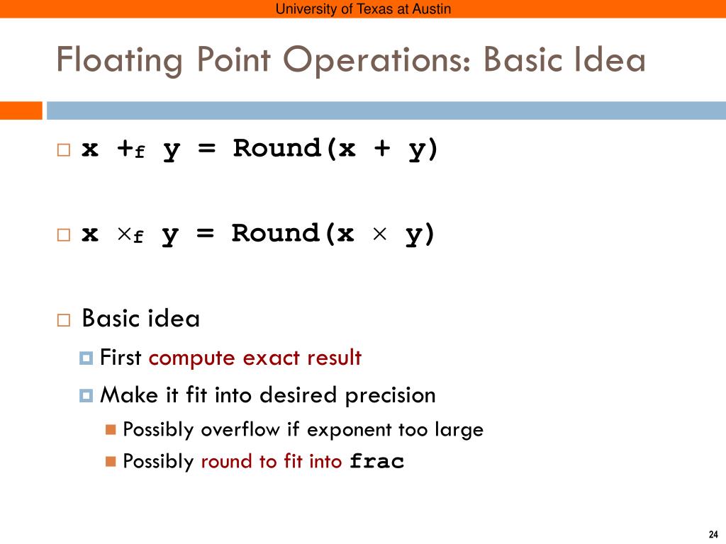 PPT Floating Point Computer architecture and ORganization PowerPoint