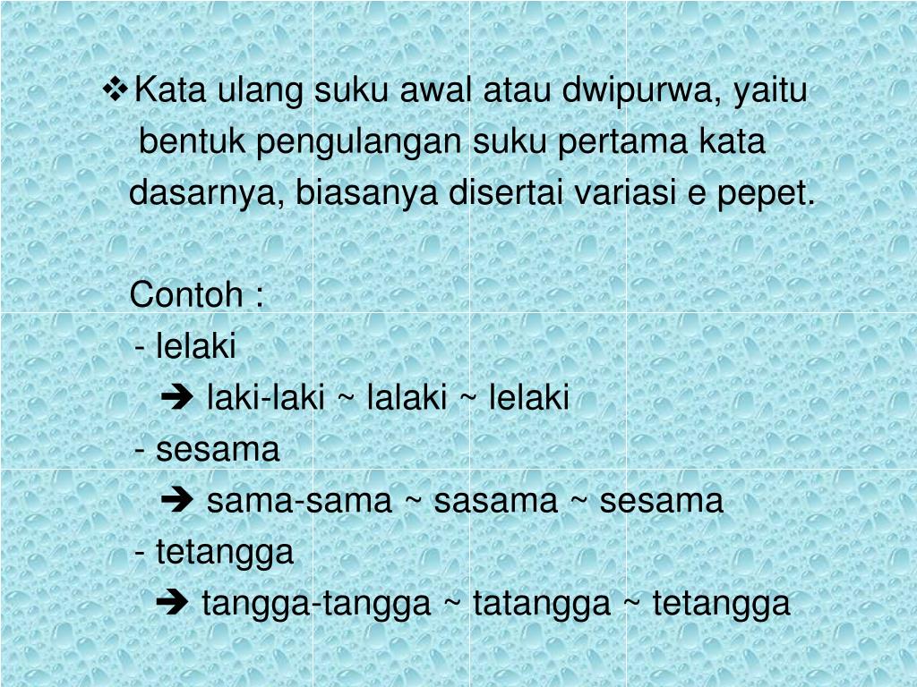 PPT KATA ULANG PowerPoint Presentation, free download ID5814928