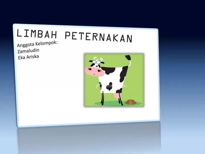 PPT LIMBAH PETERNAKAN PowerPoint Presentation, free download ID5816785