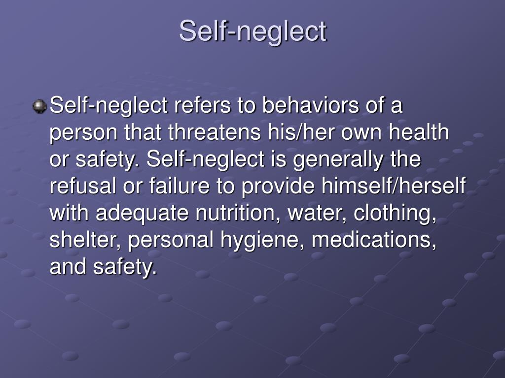 PPT Abuse and Neglect of Elders and Persons with Disabilities