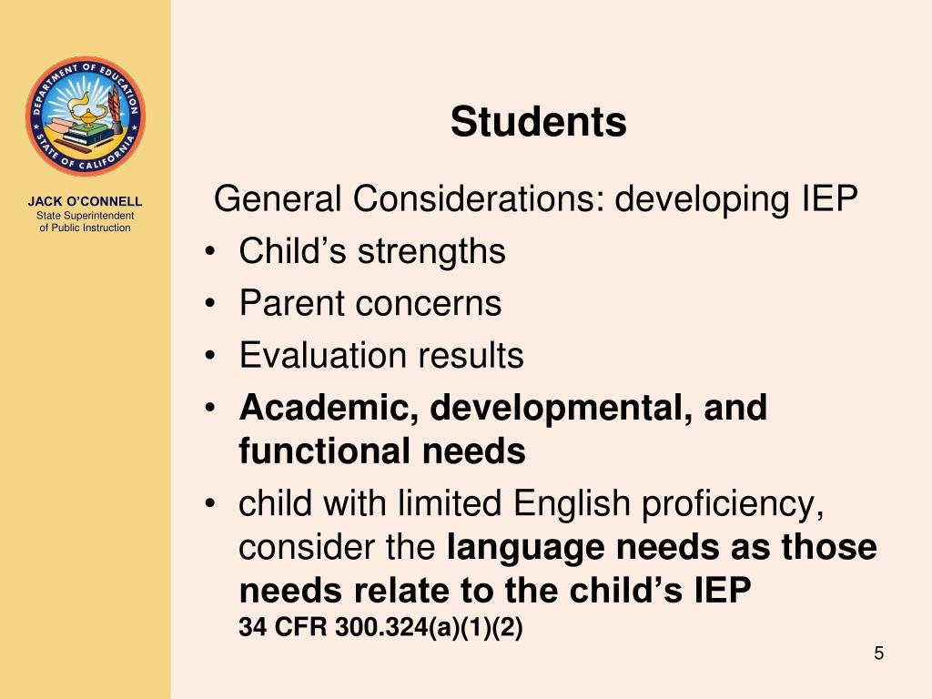 PPT Meeting Special Education Requirements for English Learners