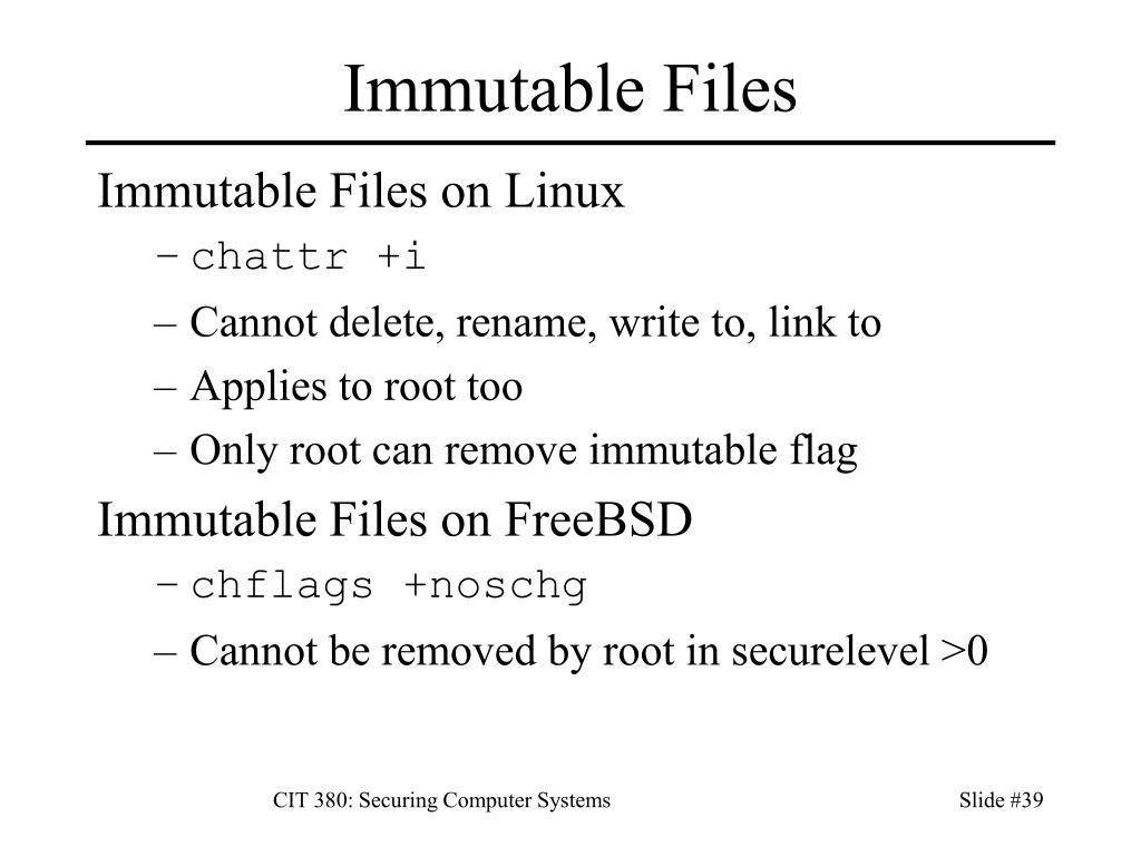 PPT CIT 380 Securing Computer Systems PowerPoint Presentation, free download ID5822224