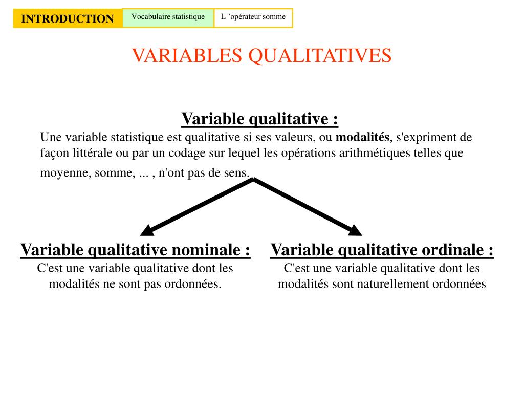 PPT STATISTIQUES DESCRIPTIVES PowerPoint Presentation, free download
