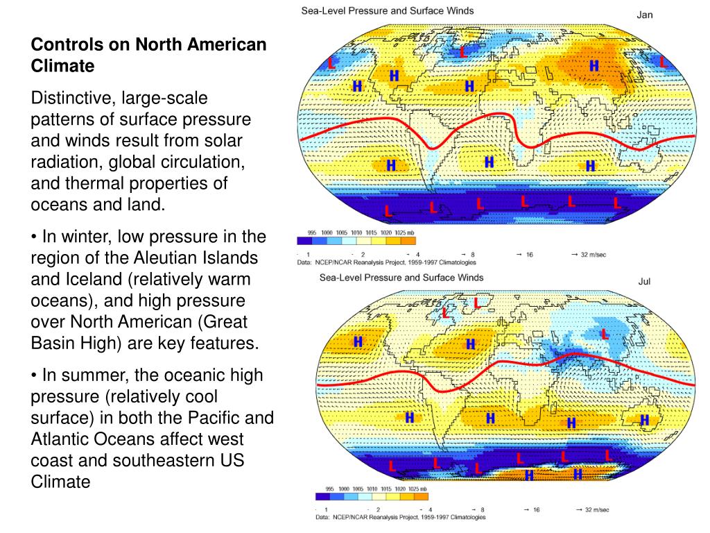PPT Climate of North America 101 What are the major controls on North