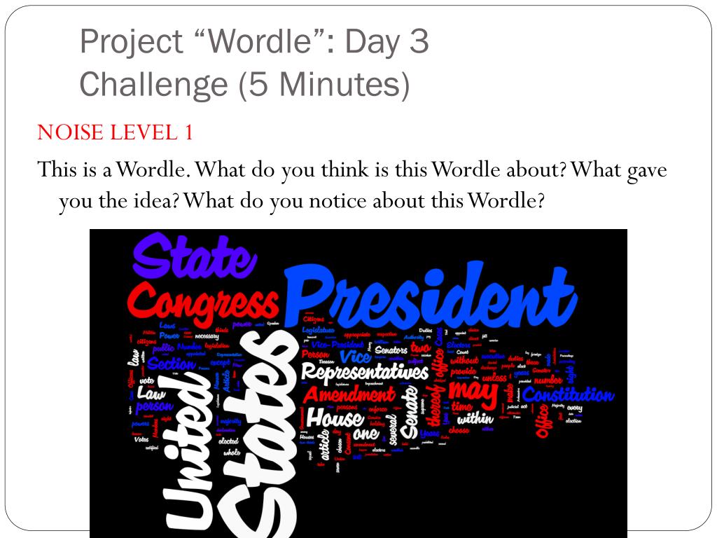 PPT Wordle Project PowerPoint Presentation, free download ID5826218