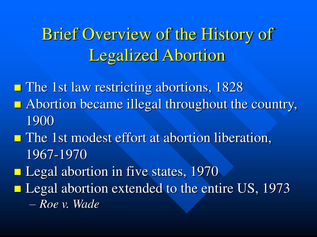 PPT The Impact of Legalized Abortion on Crime PowerPoint