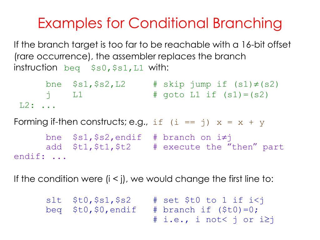 PPT Lecture 6 Sept 16 Chapter 2 continue MIPS PowerPoint Presentation