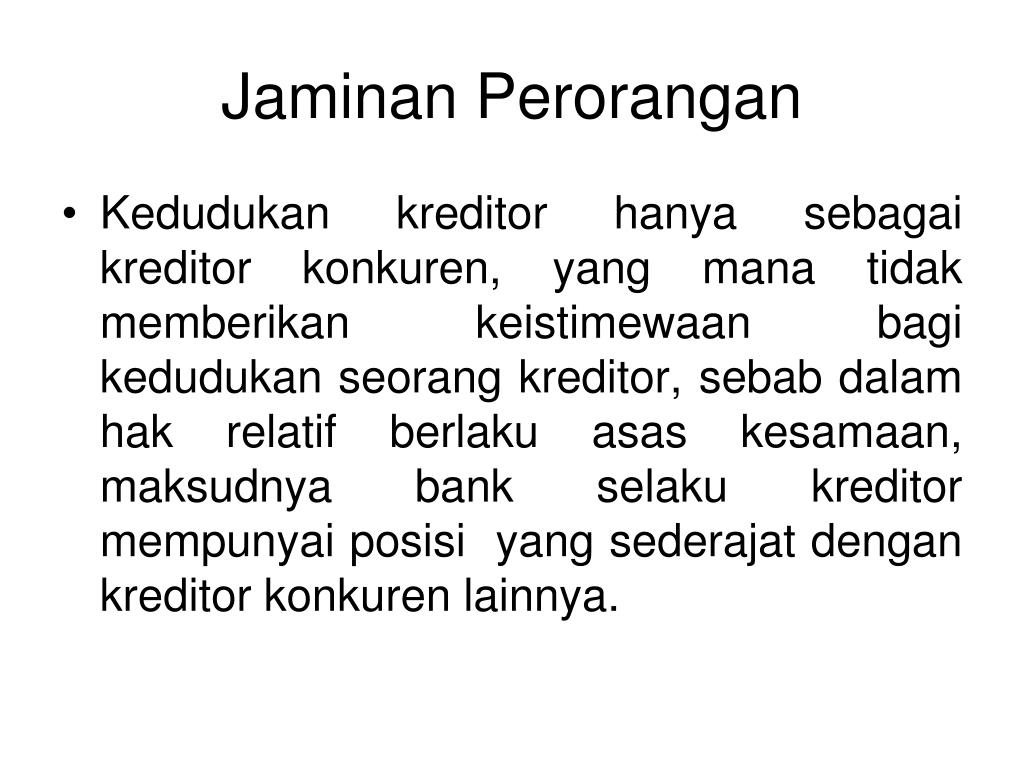 Unsur Unsur Dalam Hukum Jaminan / 2 fredrickshollywood