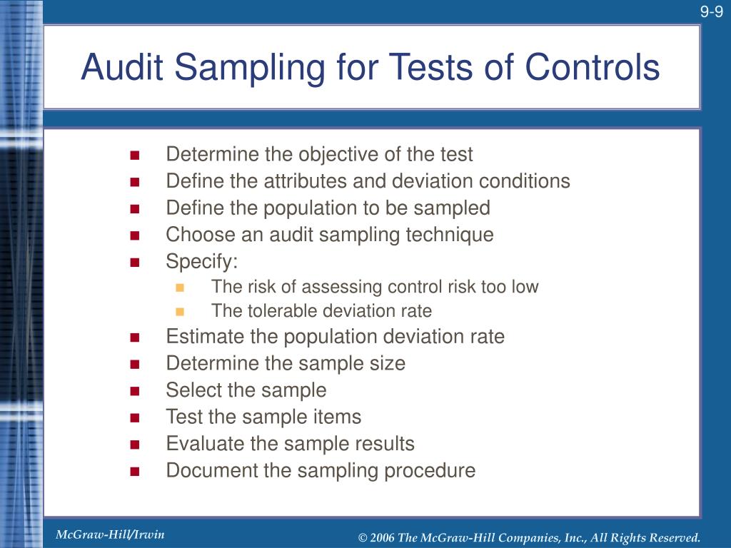 PPT Audit Sampling PowerPoint Presentation, free download ID5828459
