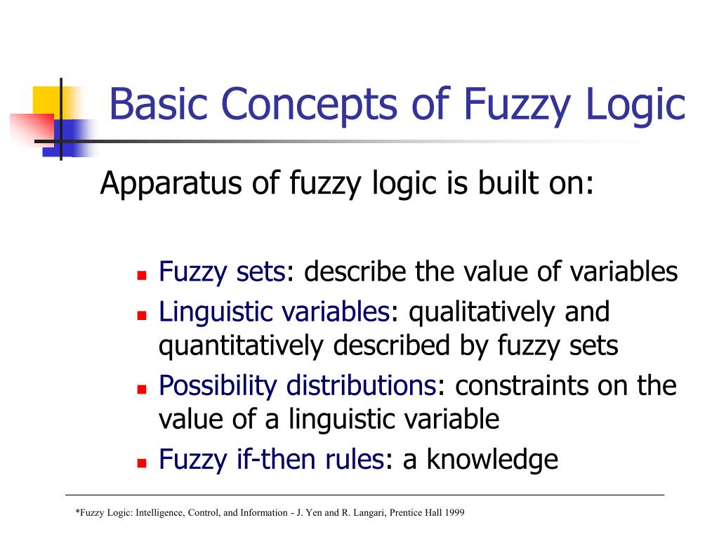 PPT Basic Concepts of Fuzzy Logic PowerPoint Presentation, free