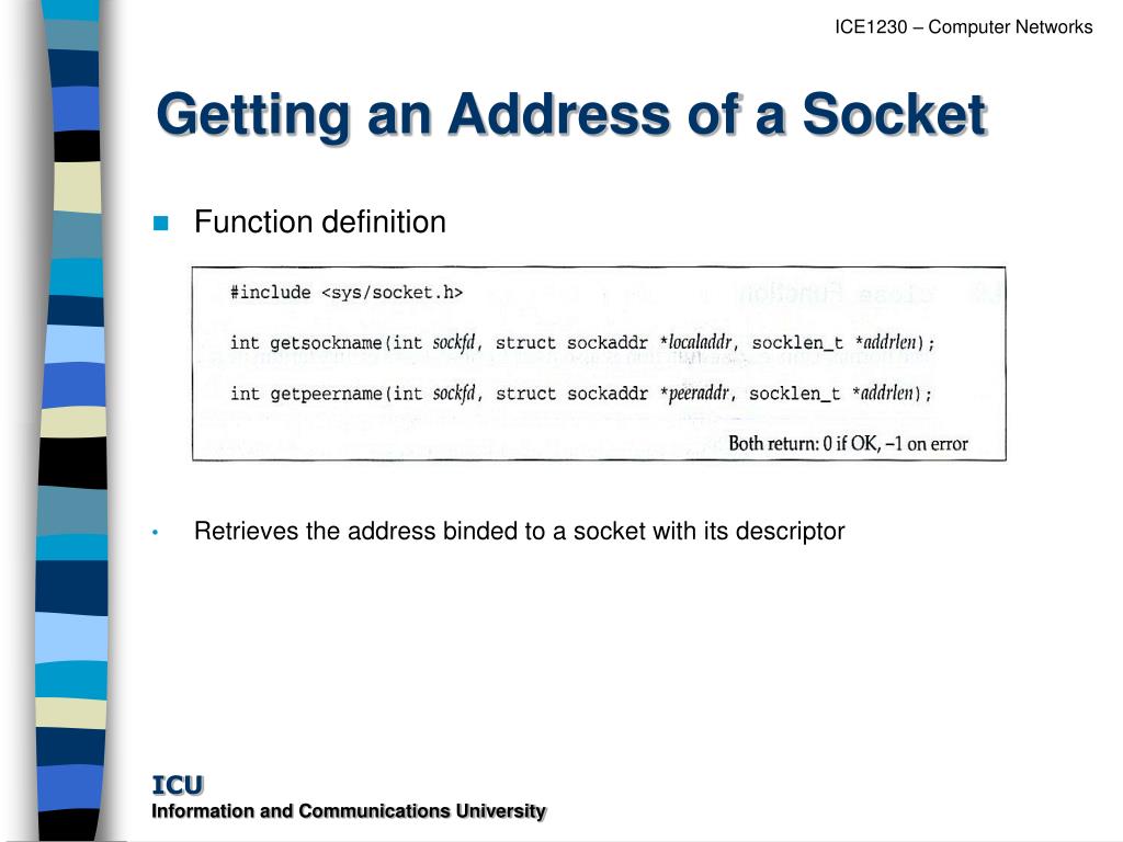 PPT Socket Programming in C PowerPoint Presentation, free download