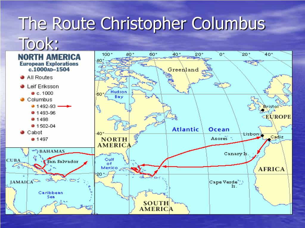 PPT Christopher Columbus PowerPoint Presentation, free download ID