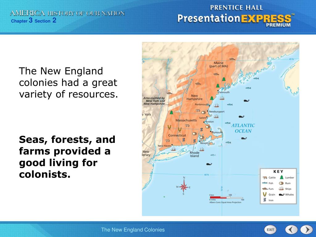 PPT Describe the geography and climate of the New England Colonies. PowerPoint Presentation