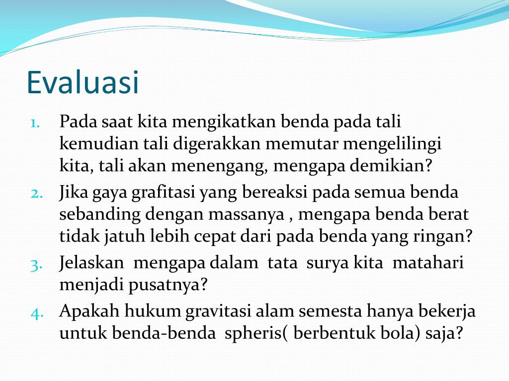 PPT MEKANIKA BENDA LANGIT PowerPoint Presentation, free download ID