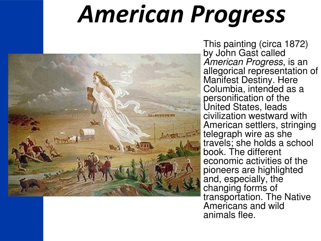 Painting By John Gast Called American Progress AllFools
