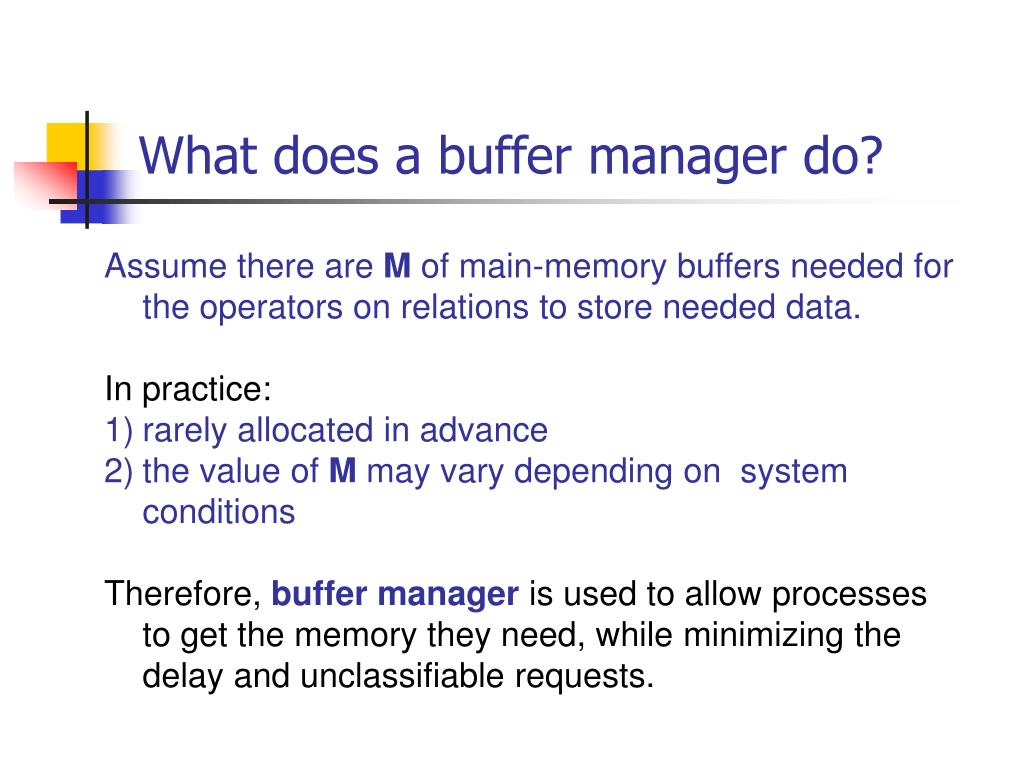 PPT Chapter 15.7 Buffer Management PowerPoint Presentation, free