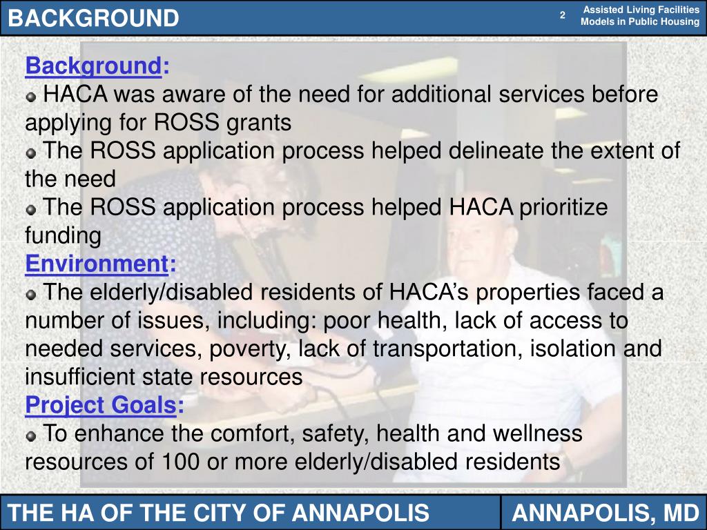 PPT The SAIL & ENRICH Projects ROSS Elderly/Disabled Grants