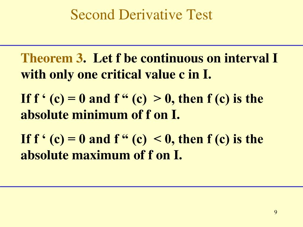 PPT §12.5 Absolute Maxima and Minima. 12.6 Optimization PowerPoint