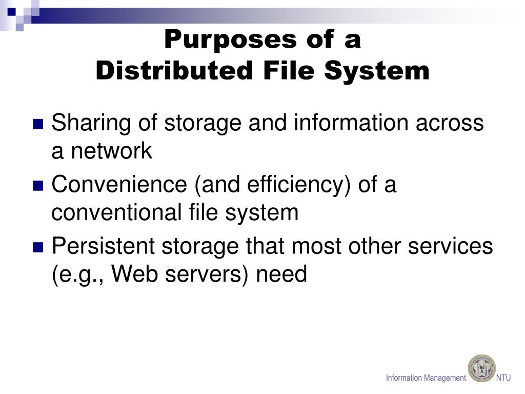 PPT Distributed File Systems PowerPoint Presentation, free download