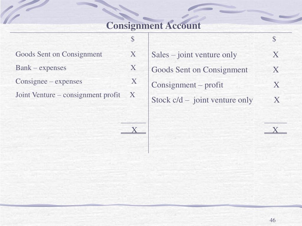 PPT Consignment PowerPoint Presentation, free download ID5864627