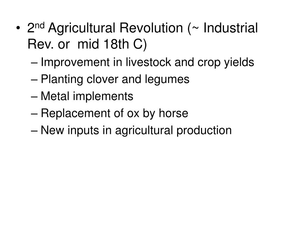 PPT Agricultural Revolutions PowerPoint Presentation, free download