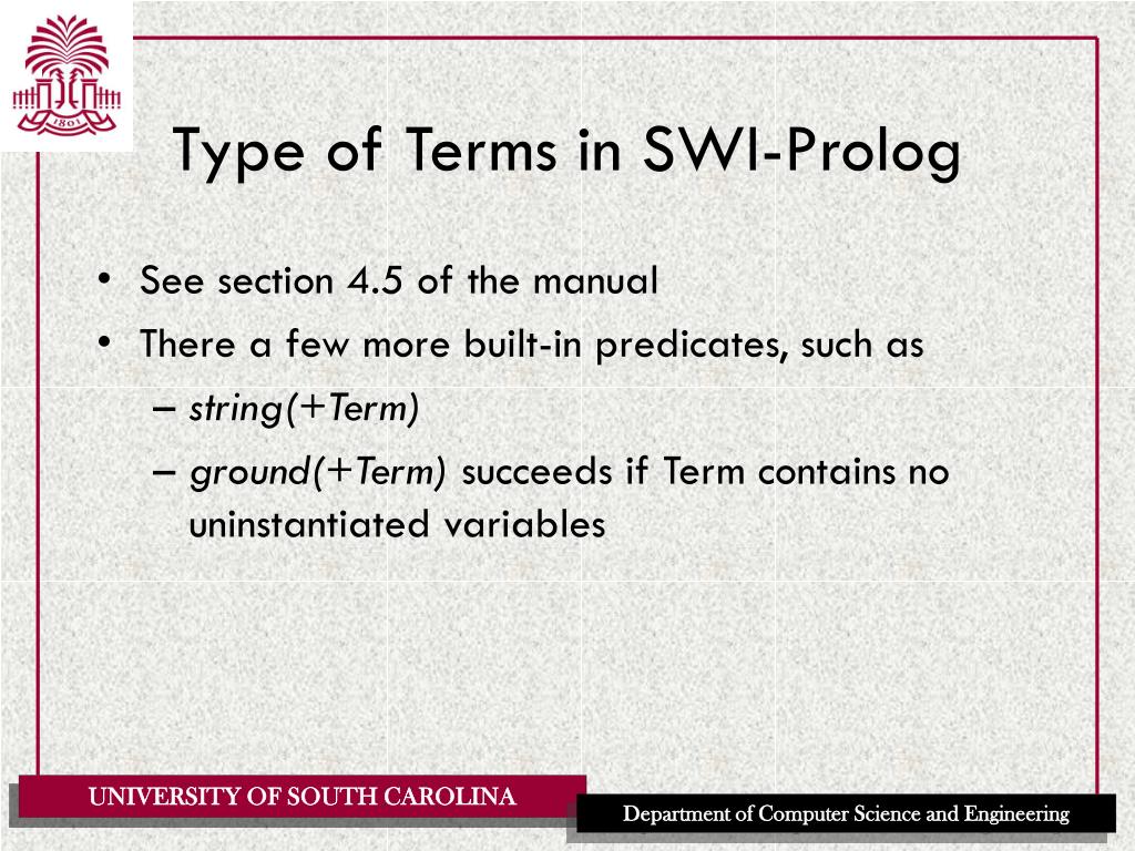 PPT More Builtin Predicates PowerPoint Presentation, free download