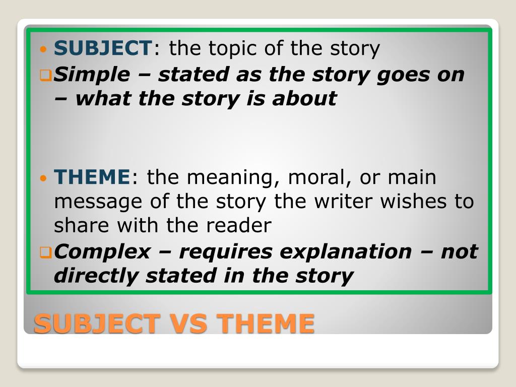 PPT SHORT STORIES PowerPoint Presentation, free download ID5876491