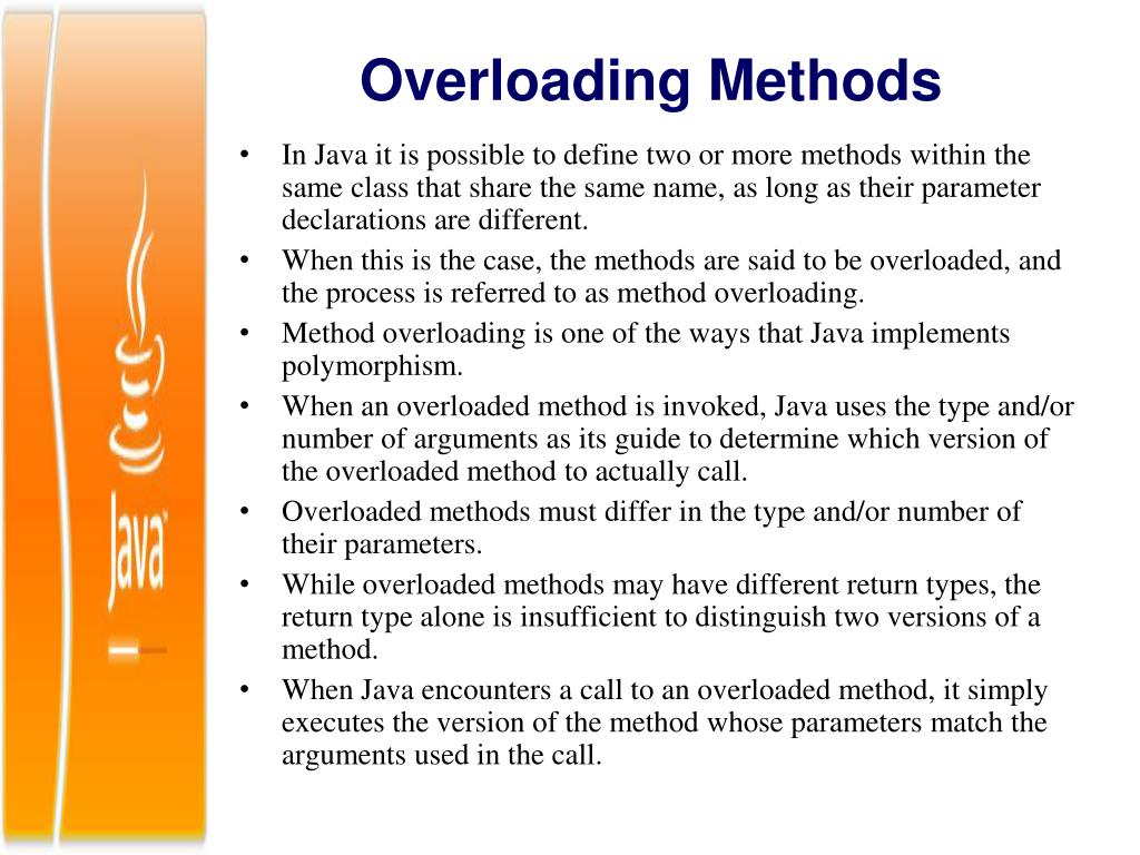 PPT Overloading Methods PowerPoint Presentation, free download ID