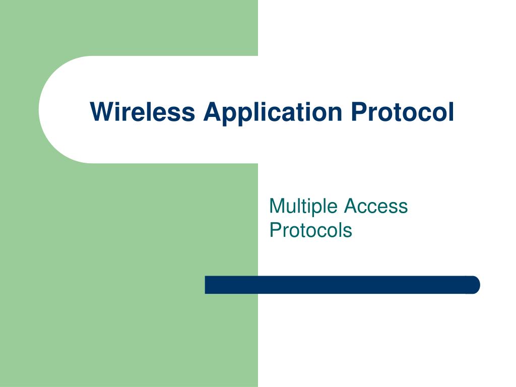 PPT Wireless Application Protocol PowerPoint Presentation, free