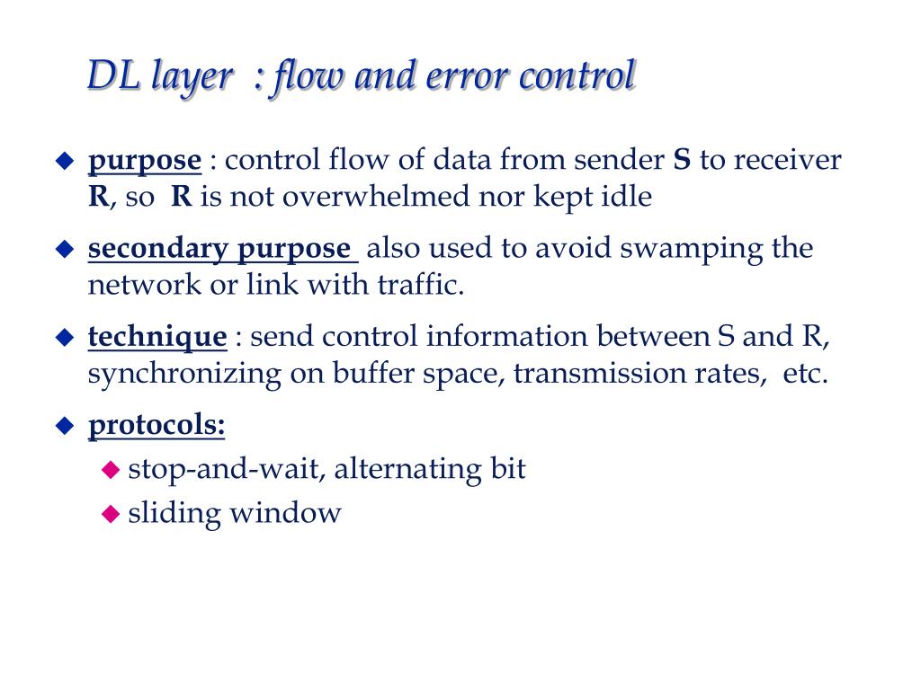 PPT CS3505 DATA LINK LAYER PowerPoint Presentation, free download