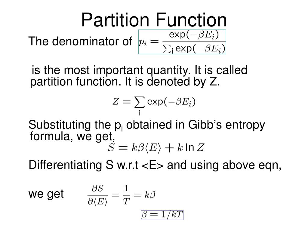 PPT Introduction to Thermostatics and Statistical Mechanics