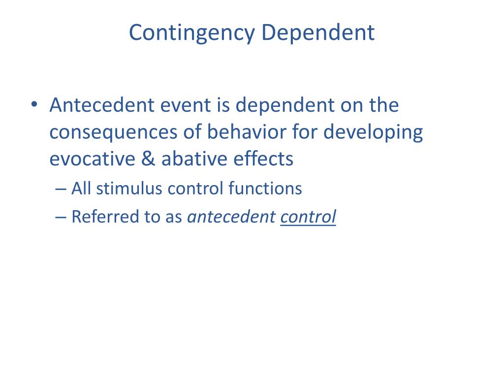 PPT Antecedent Based Interventions PowerPoint Presentation, free