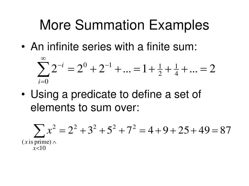 PPT Module 12 Summations PowerPoint Presentation, free download