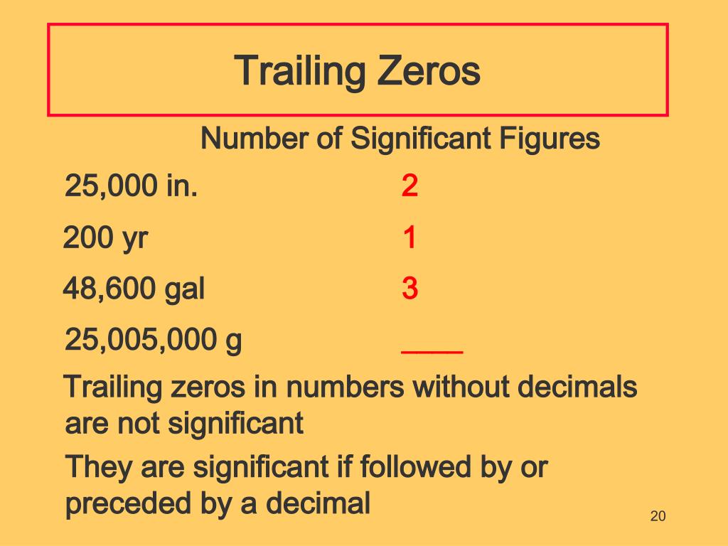 PPT INTRODUCTION IV. Significant Figures PowerPoint Presentation